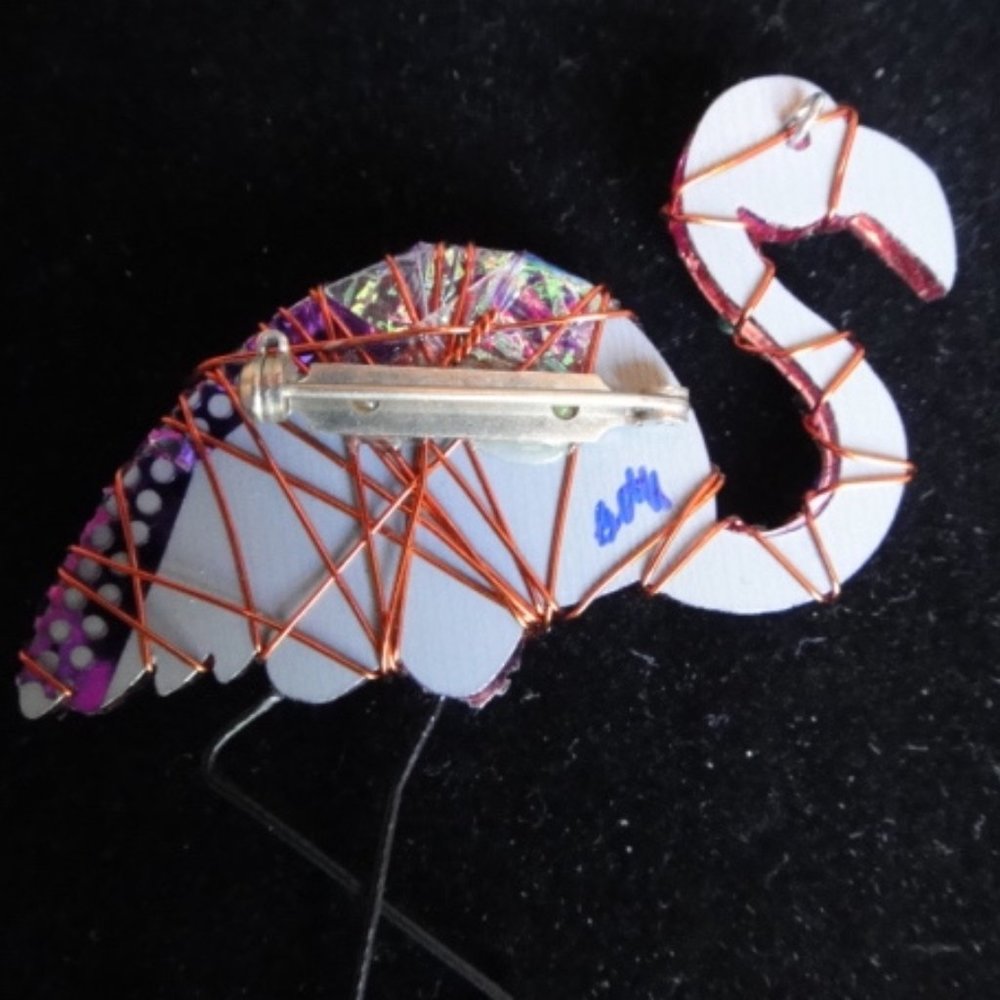 Handmade Art Pin - Picture 9 of 9